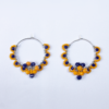 Cluster seedbeads hoop earrings - Image 2